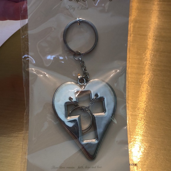 Cross Necklace Earrings and Keychain - Picture 4 of 5